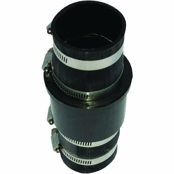 Campbell Sump Pump Check Valve With Straight Boot BSC 200SBBLK
